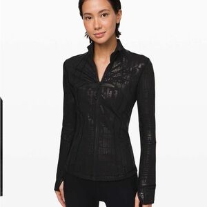 RARE Lululemon Athletica Black Manifesto foil special edition Jacket